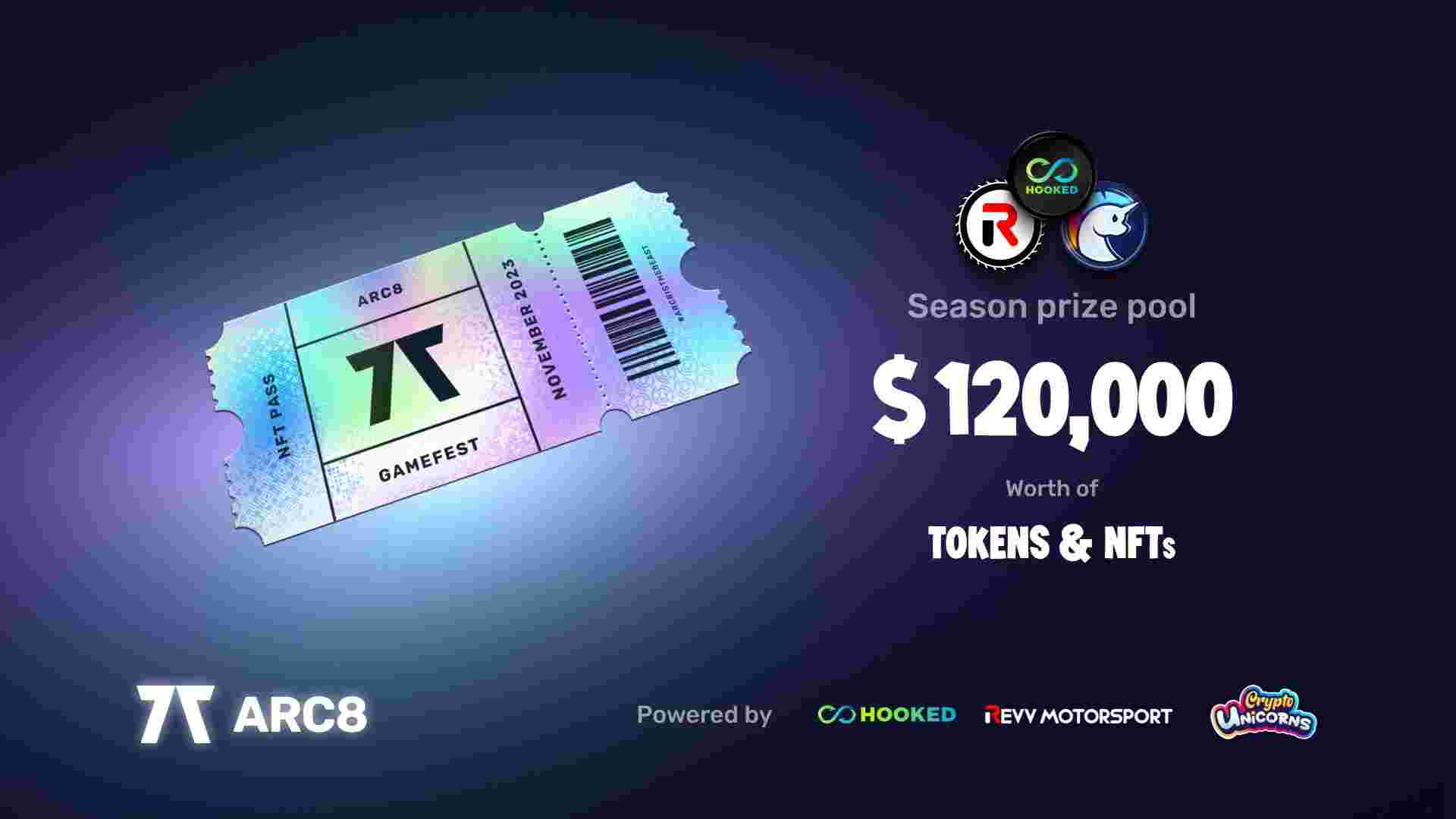 Arc8 lanza GameFest Extravaganza con un premio acumulado de 120.000 dólares y NFT exclusivos