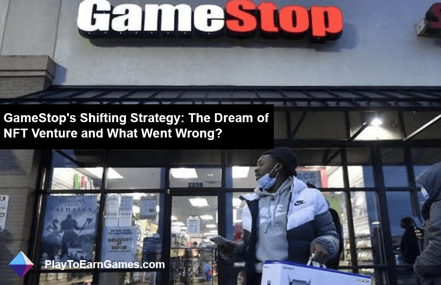 Experimento criptográfico de GameStop: lanzamiento de NFT Marketplace y salida rápida