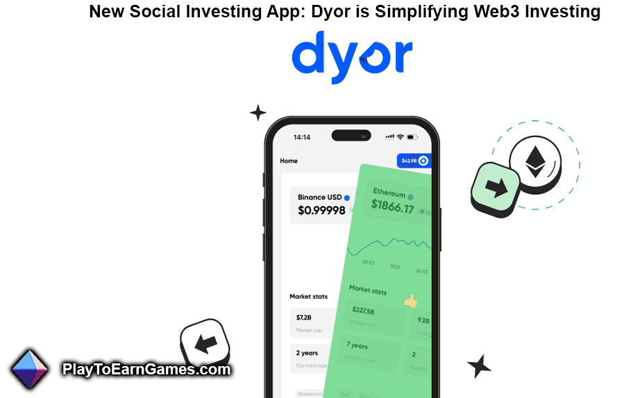 Nueva aplicación de inversión social: Dyor está simplificando la inversión Web3