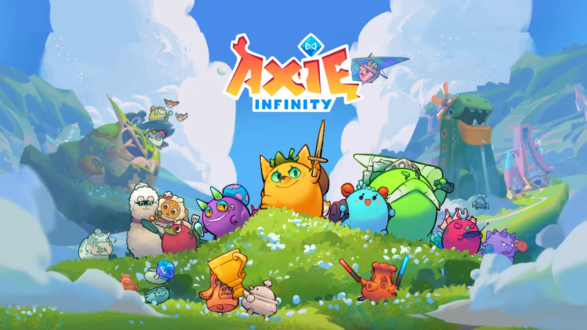 Deslizamientos de fortuna, tecnología Blockchain y un futuro brillante: Axie Infinity muestra sus características