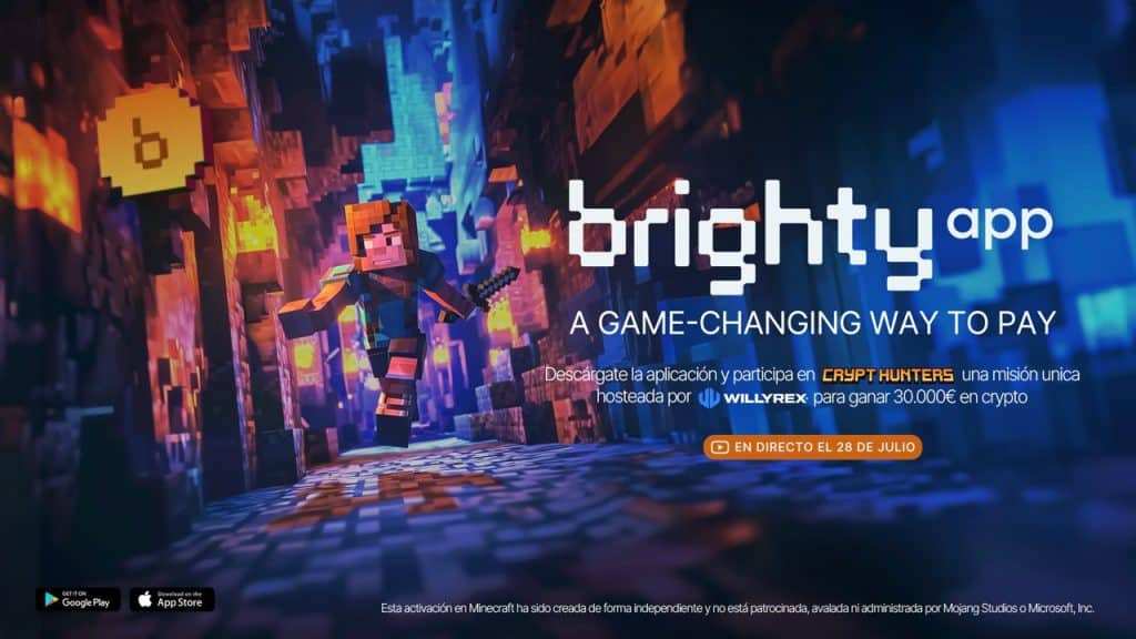 Crypto Gamers Gear Up: Willyrex & Brighty's Epic Minecraft Challenge