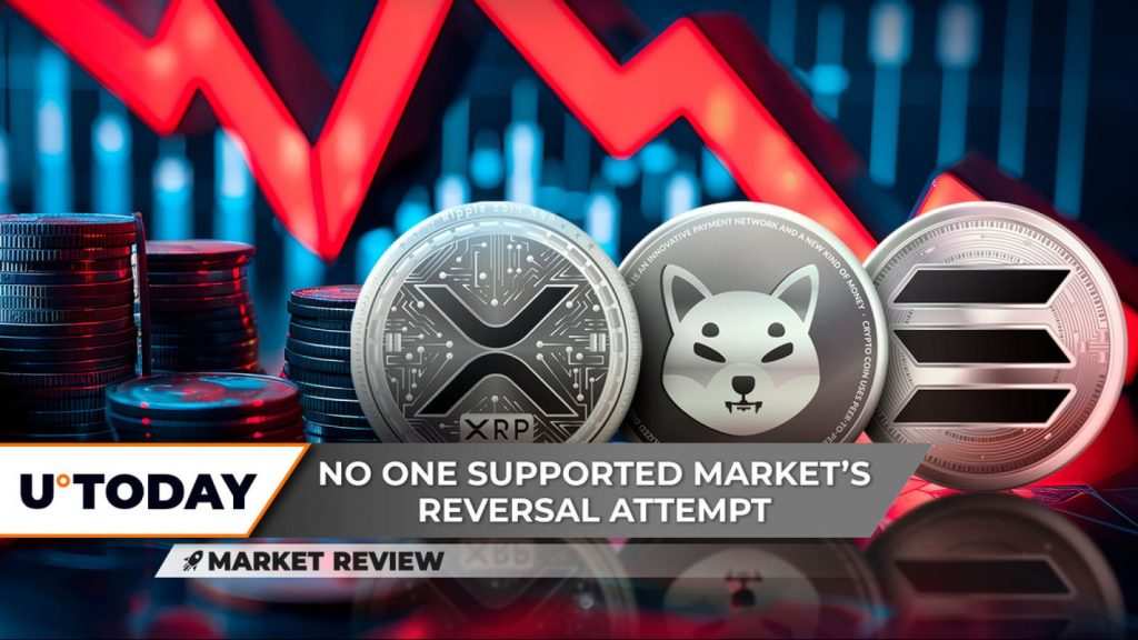 XRP Struggles Below $0.5, SHIB Eyes $0.00002 Pivot, SOL's Risky Dip