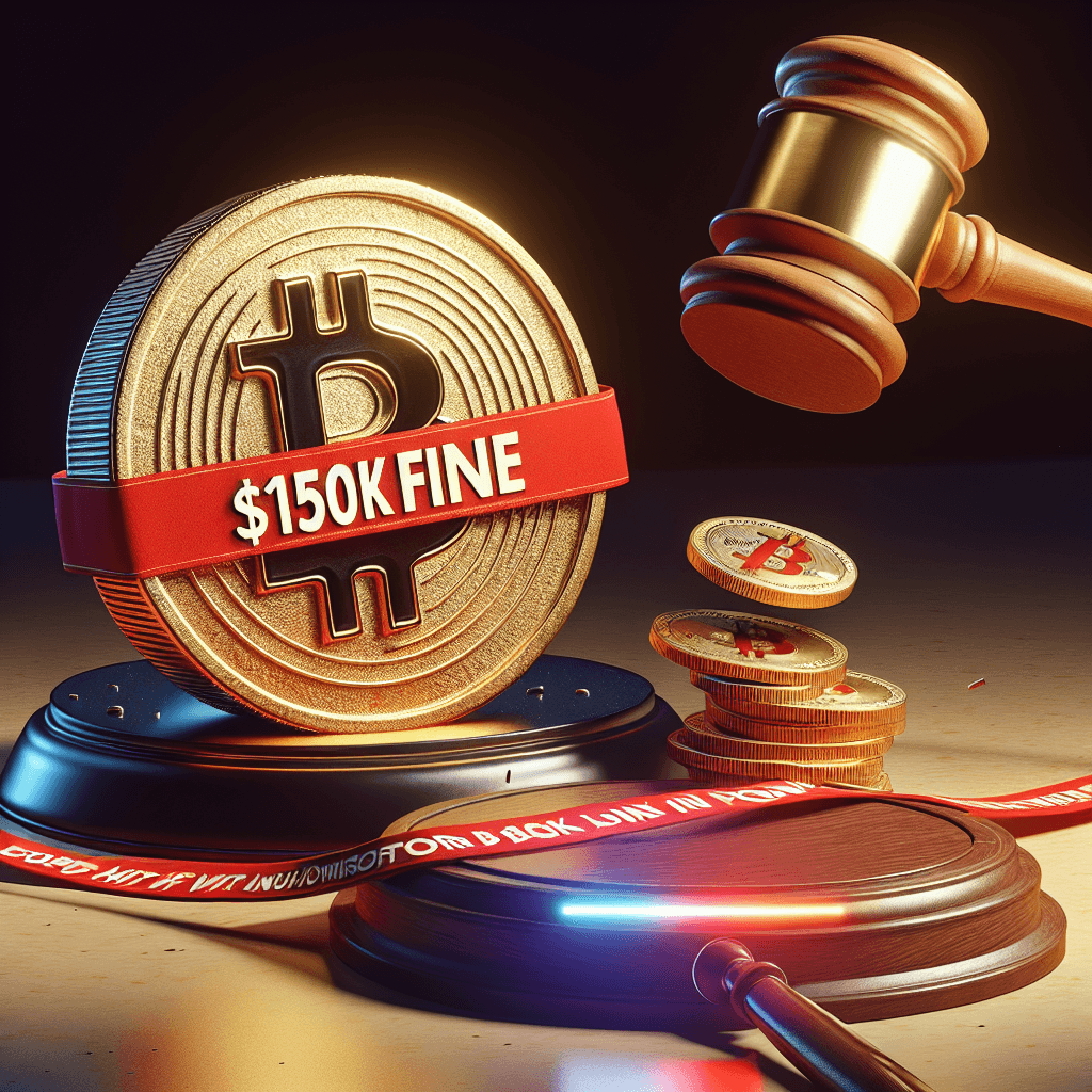 Crypto Fund Hit with $150K Fine for Unauthorized Bitcoin Loan - What Went Wrong?