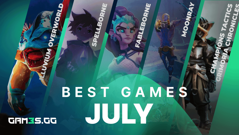 Top 5 NFT Games Dominating the Scene in July 2024: A Must-See List!