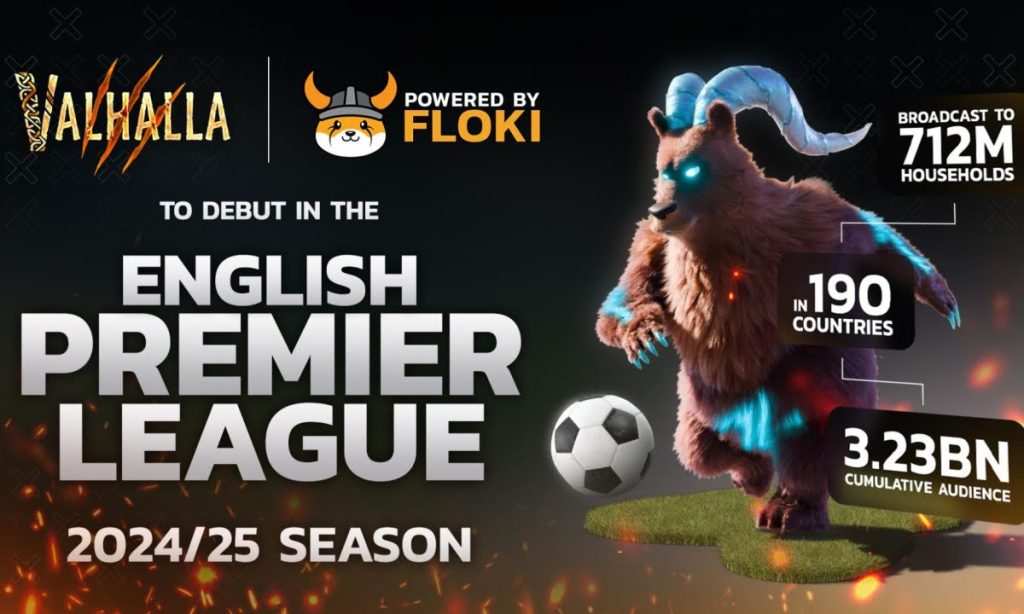 Valhalla Hits the Big League: Floki's Epic Partnership Shakes Up English Premier League