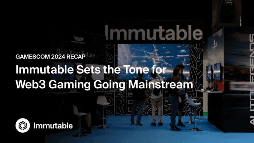 Discover the Top Reveals from Gamescom 2024's Immutable Booth That Wowed Fans