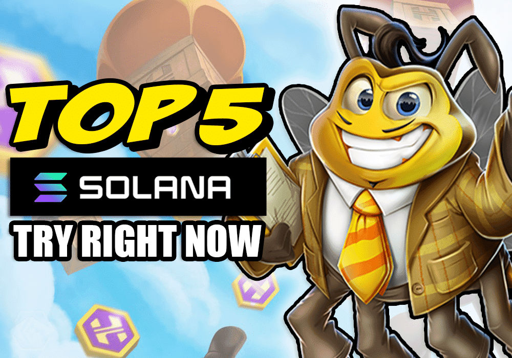 Explore the Best 5 Solana Crypto Games - Dive In This September 2024!