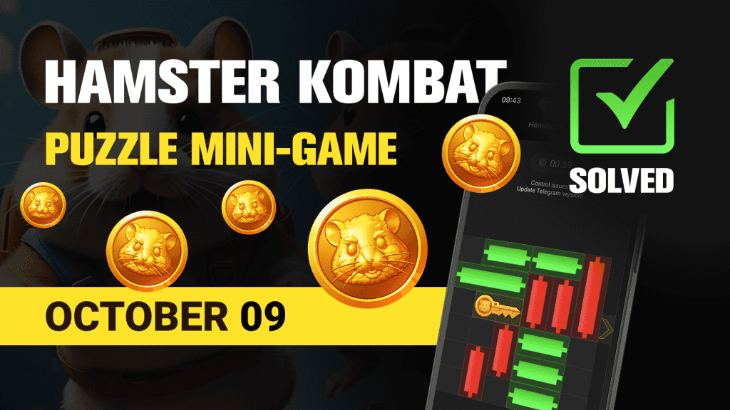 Hamster Kombat Puzzle Solution - 10/09/24