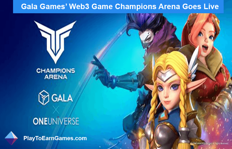 El Web3 Game Champions Arena de Gala Games ya está disponible