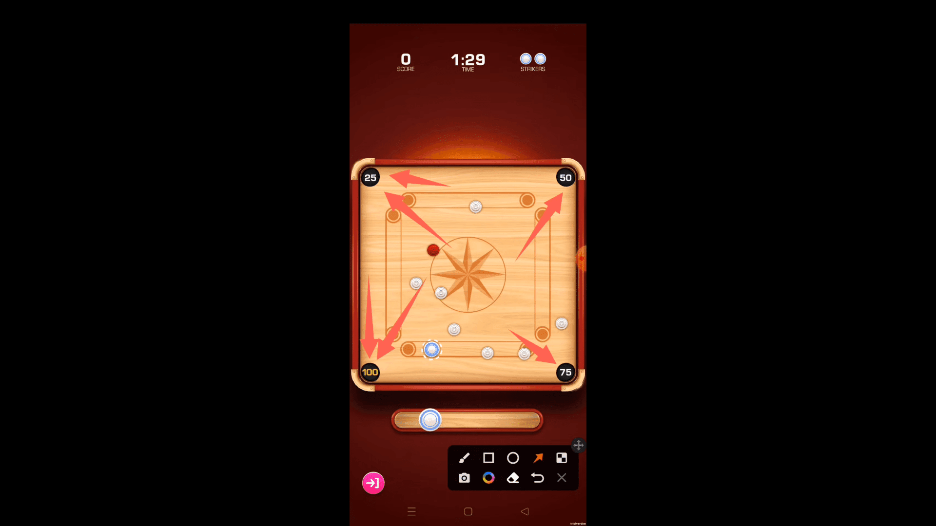Carrom Blitz revitaliza la jugabilidad de Carrom en un juego gratuito para Android de Joyride Games, inyectando nueva emoción a la experiencia clásica.