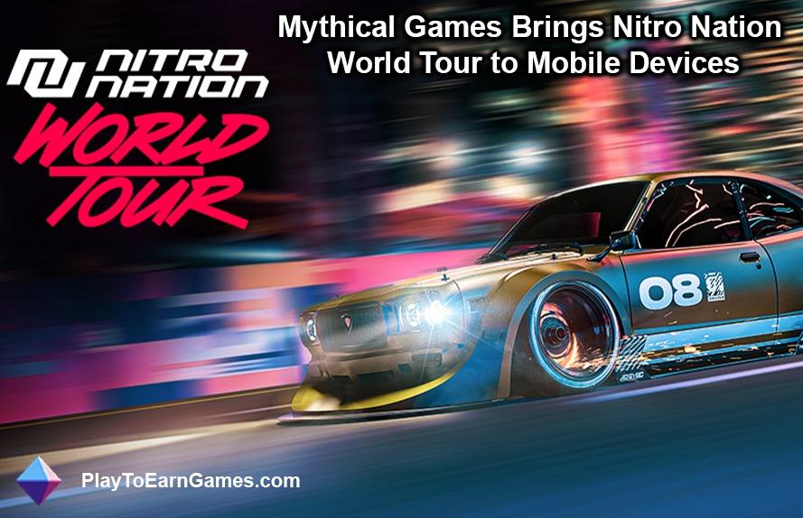 Mythical Games lanza Nitro Nation World Tour, un juego de carreras integrado en Blockchain con la asociación Deadmau5