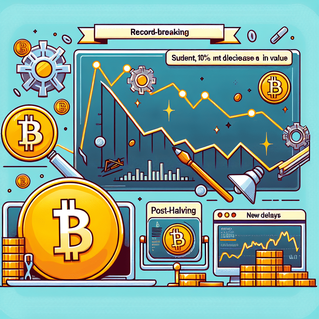 Bitcoin Faces Unprecedented 10% Plunge Post-Halving: A New Delay Breaks Records