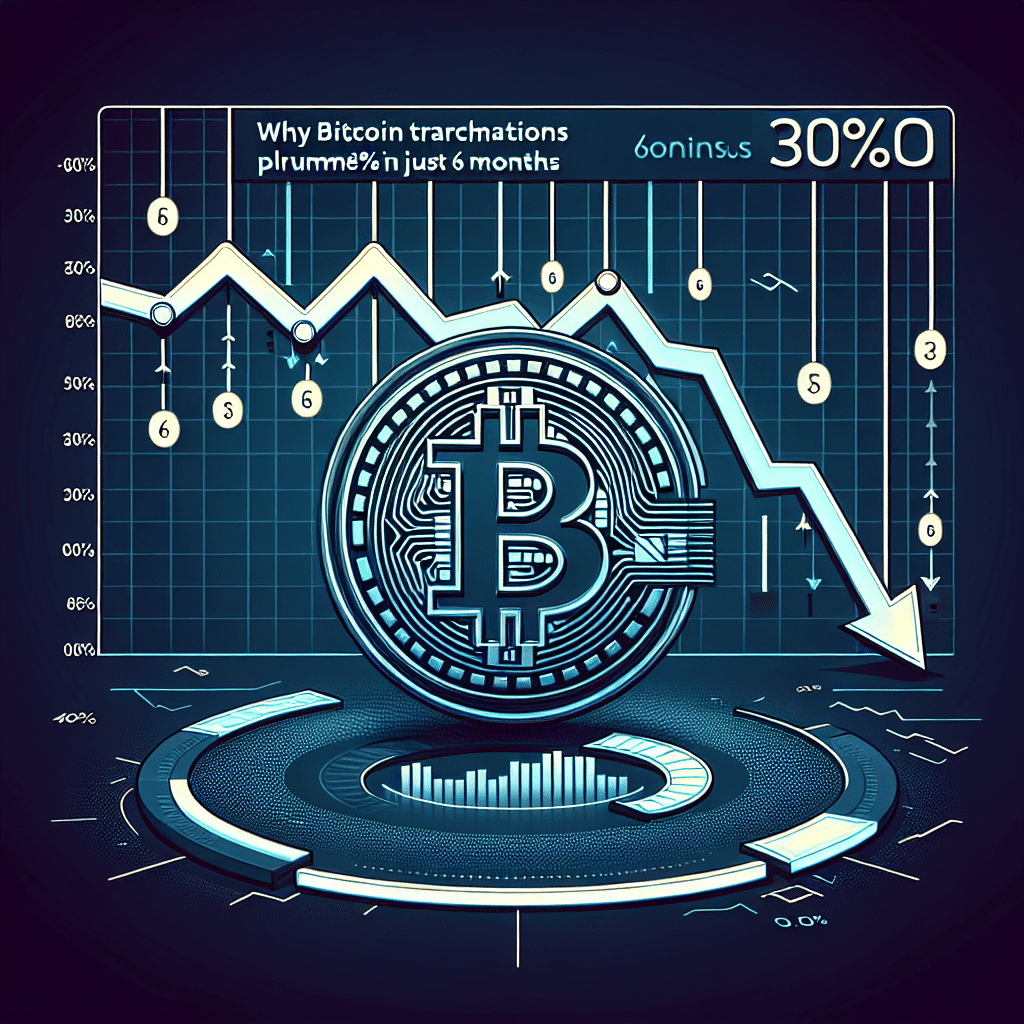 Why Bitcoin Transactions Plummeted 30% in Just 6 Months