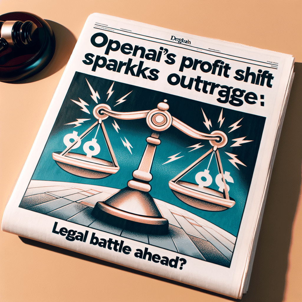 OpenAI's Profit Shift Sparks Outrage: Legal Battle Ahead?