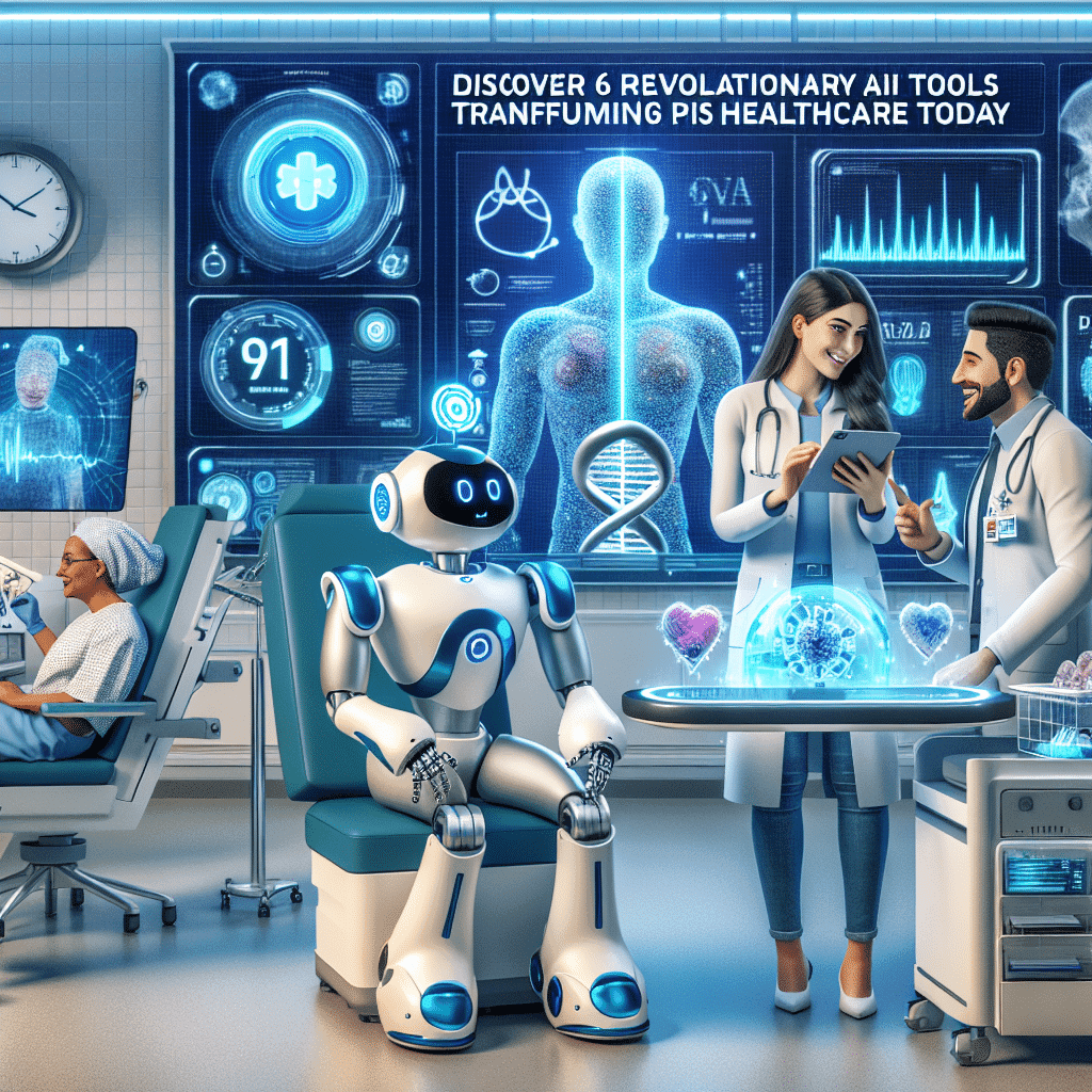 Discover 6 Revolutionary AI Tools Transforming Healthcare Today