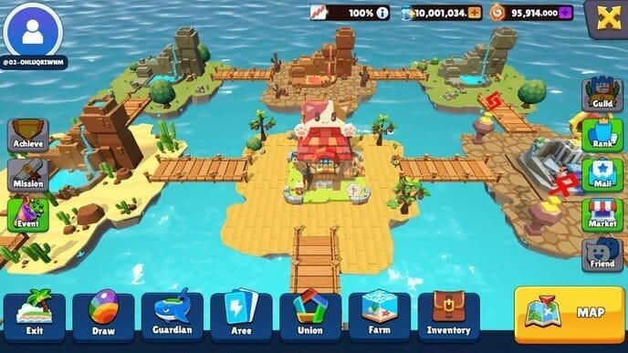 Aqua Farm es un juego de rol de aventuras basado en la tecnología blockchain y está construido en Polygon Network, con un mecanismo de jugar para ganar.