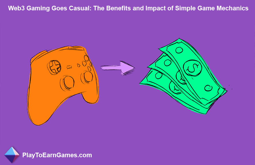 Web3 Gaming se vuelve informal: los beneficios y el impacto de la mecánica de juego simple