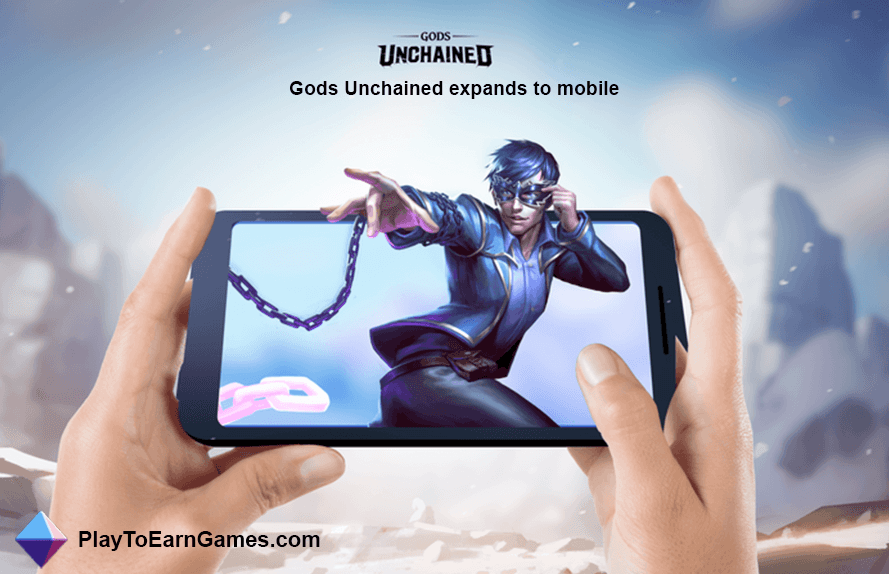 Gods Unchained es compatible con dispositivos móviles, lo que permite a más jugadores de Web3