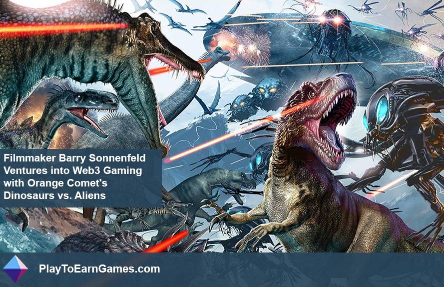 Orange Comet&#39;s Dinosaurs vs. Aliens de Barry Sonnenfeld entra en Web3 Gaming