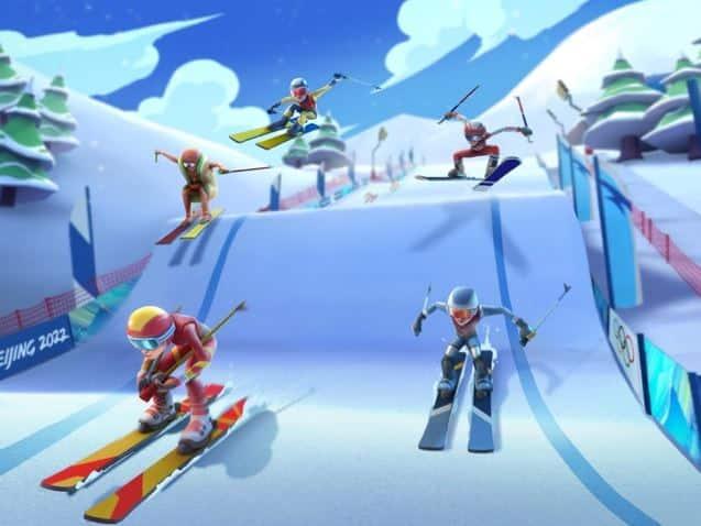Experimente la emoción de los Juegos de Invierno en Olympic Games Jam: Beijing 2022, un juego móvil P2E donde los jugadores compiten en caóticos minijuegos por pines NFT.