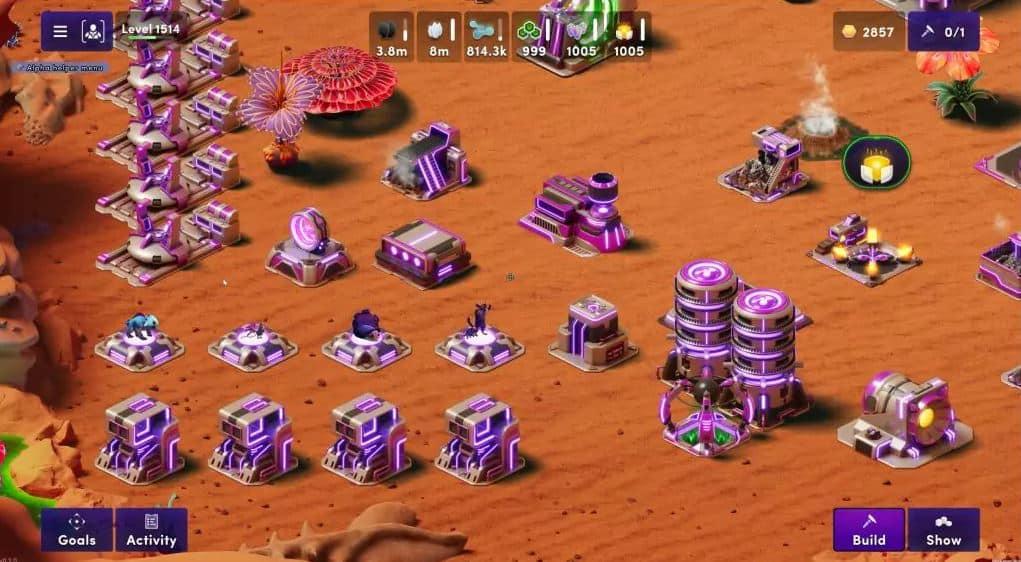 Illuvium Zero es un juego web3 multiplataforma de construcción de ciudades en la cadena de bloques Ethereum donde los jugadores construyen su terreno y desbloquean planos.