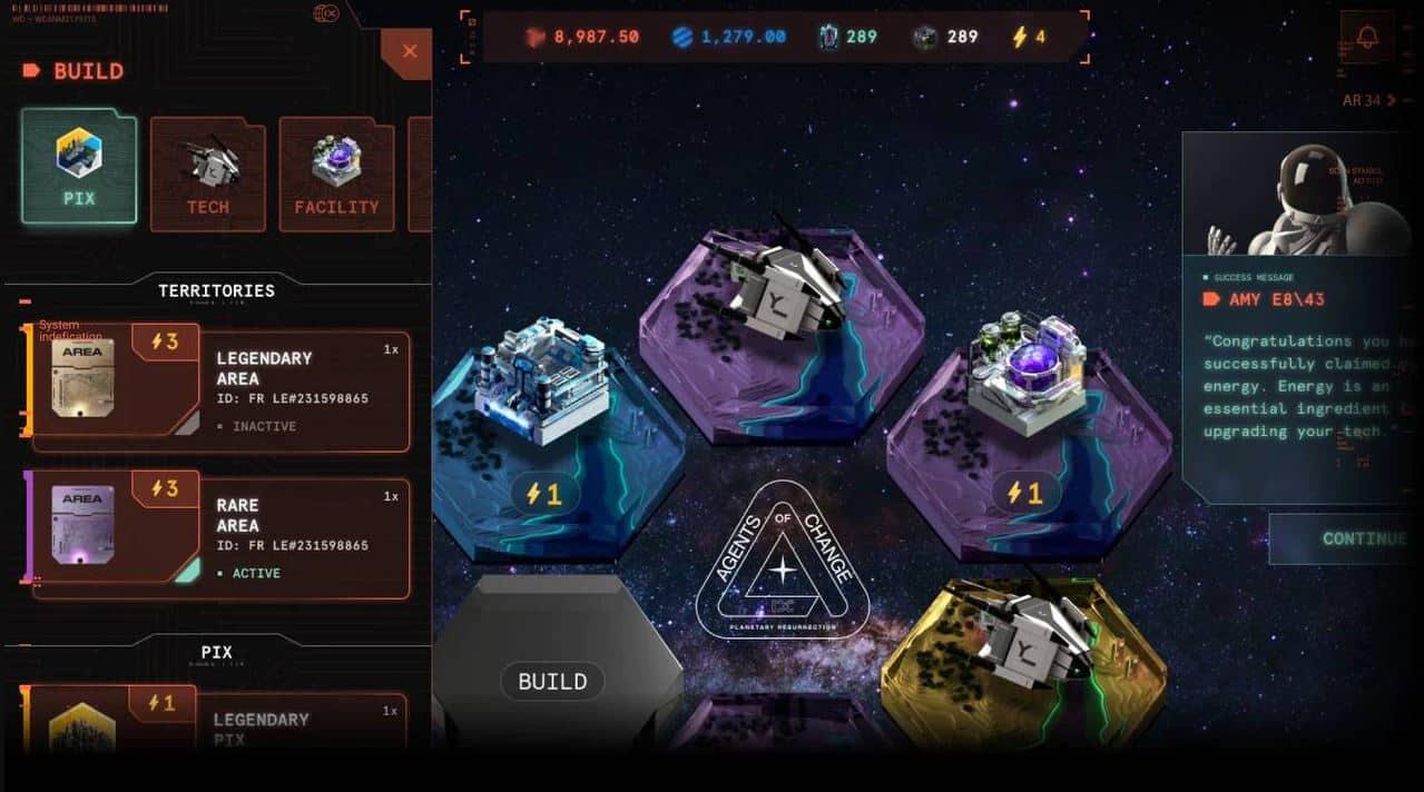 Planet IX es un juego de estrategia NFT en Polygon que ofrece oportunidades de jugar para ganar con tokens IXT y activos digitales únicos.